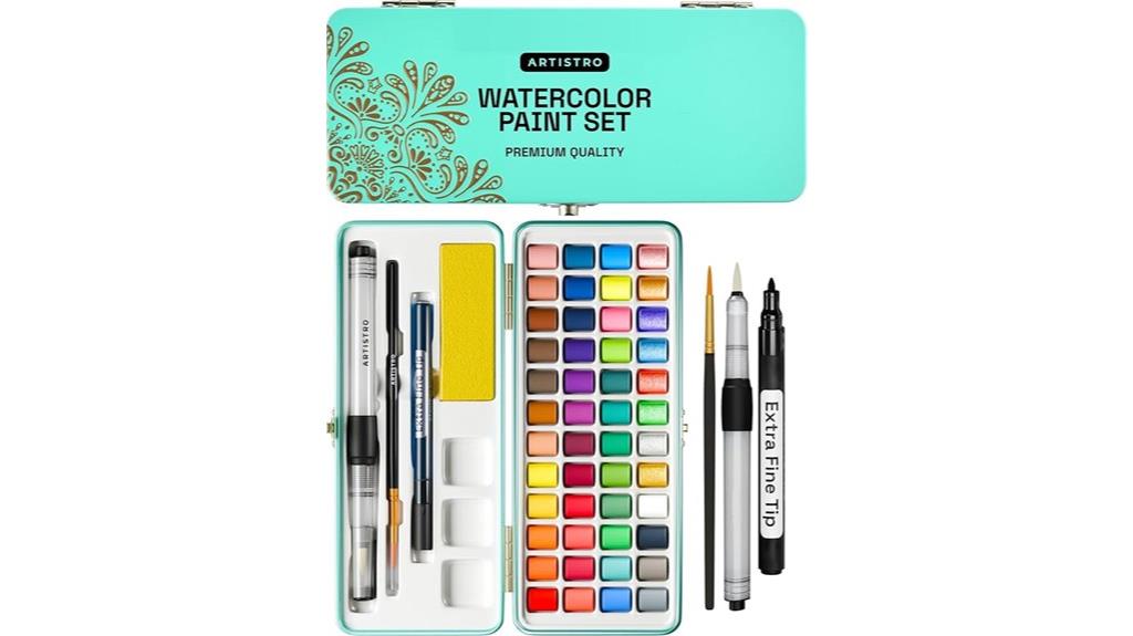 watercolor paint set