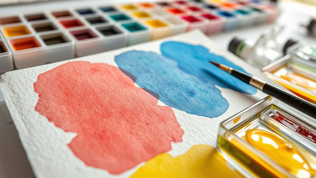 watercolor quality and selection