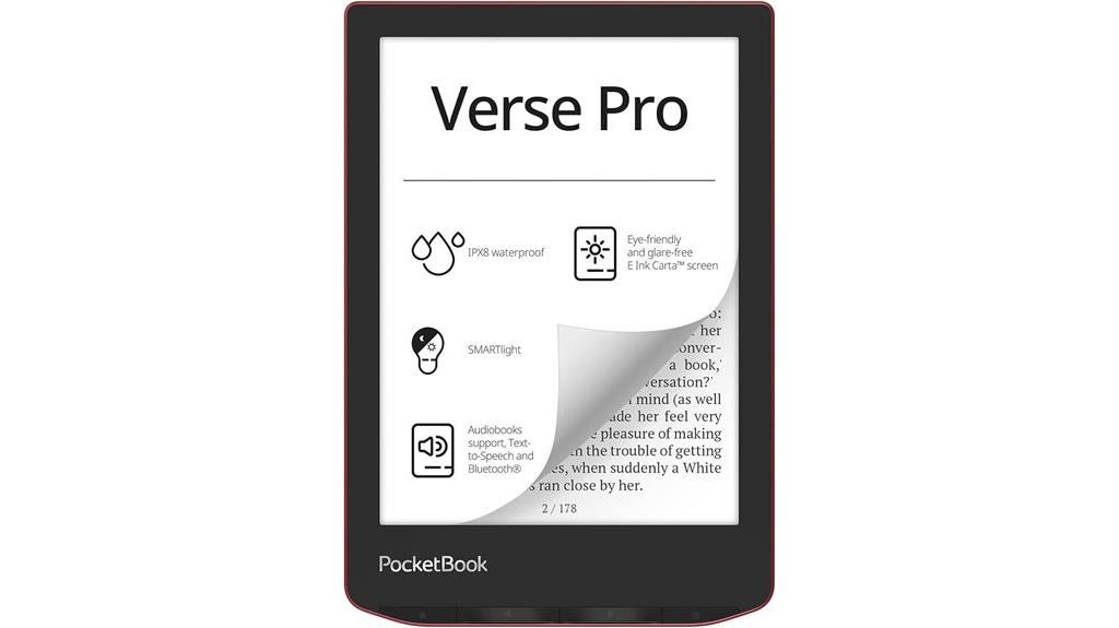 waterproof e ink touchscreen