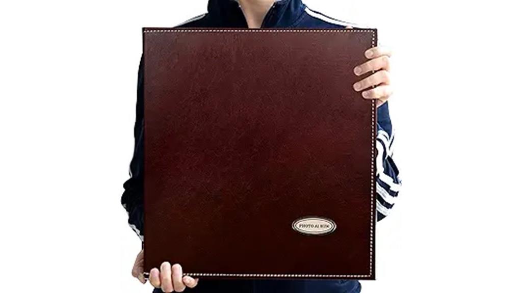 waterproof leather photo album