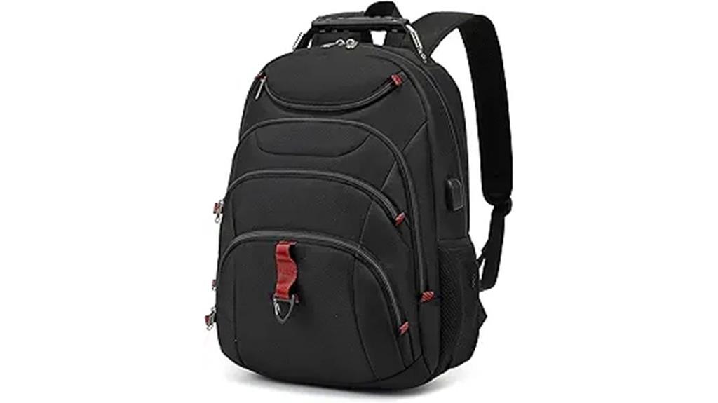 waterproof travel backpack with usb
