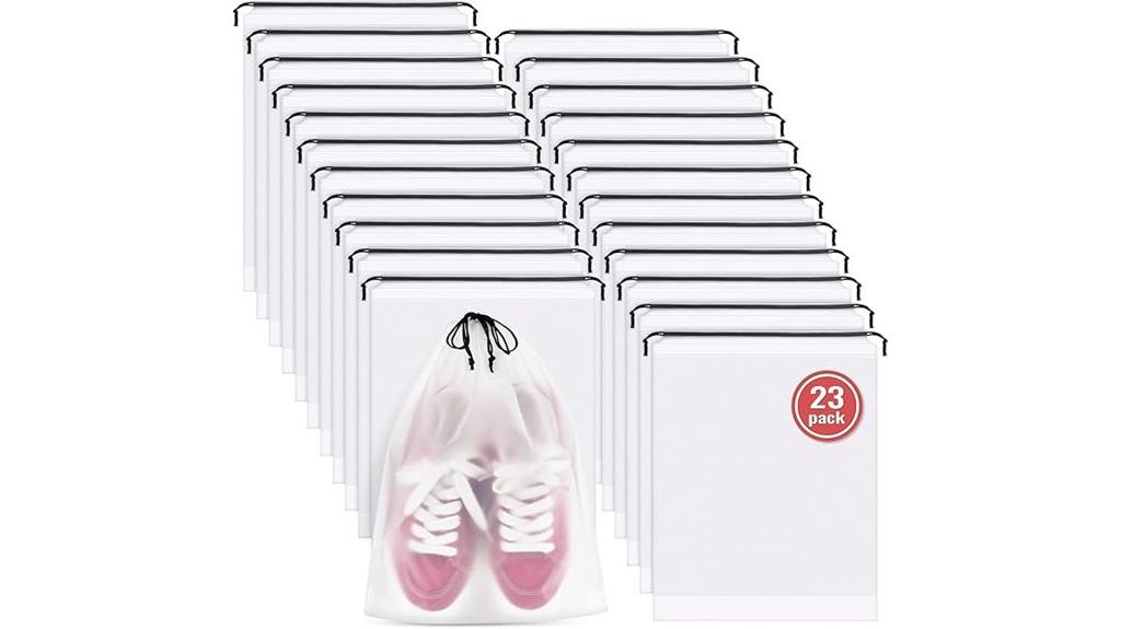 waterproof travel shoe bags