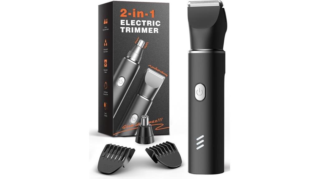 waterproof usb c trimmer