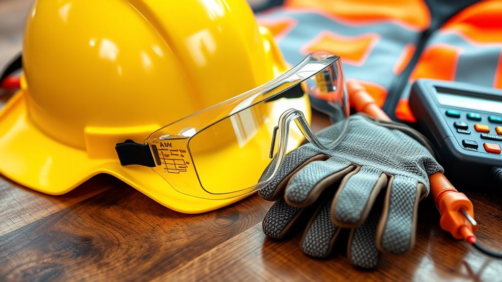 wear proper safety gear