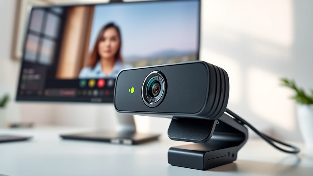 webcam features for clarity