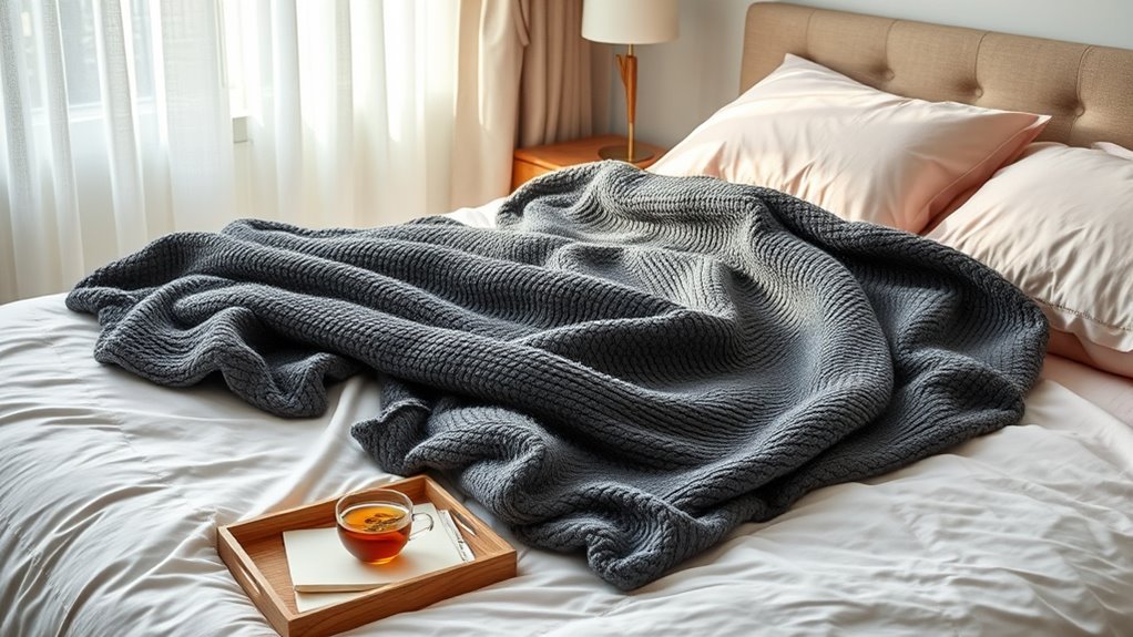 weighted blankets reduce anxiety