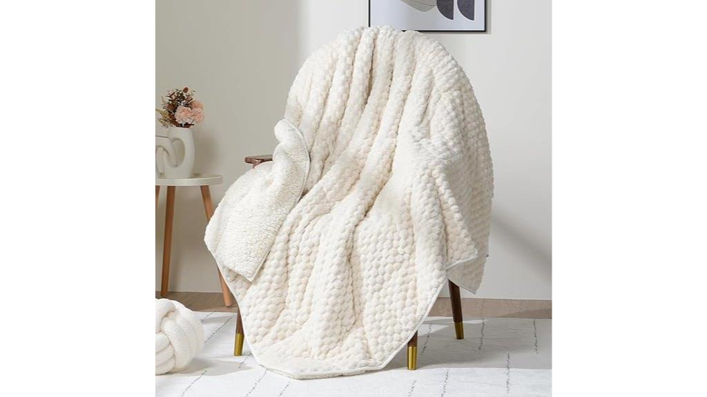 weighted fleece blanket for adults