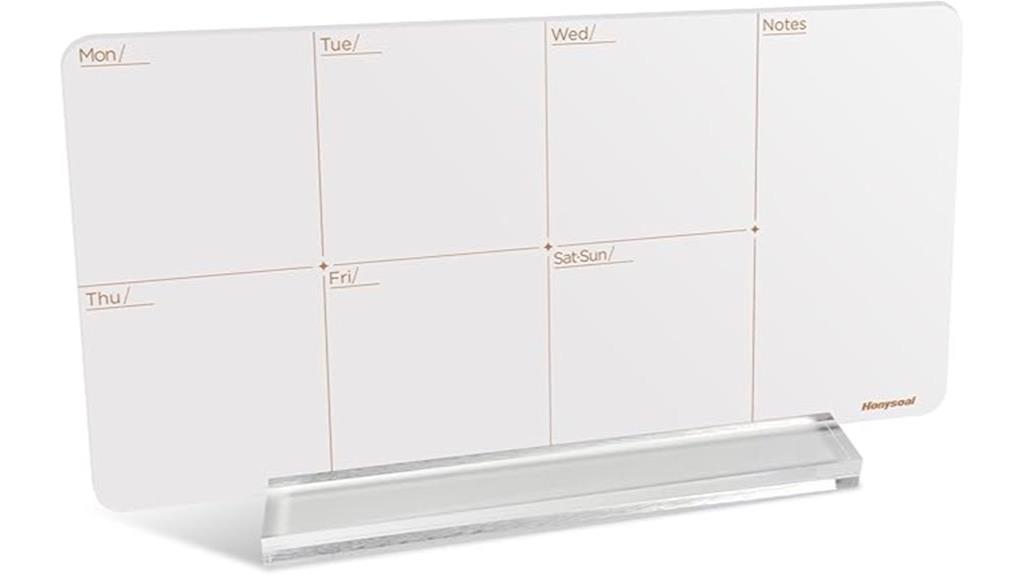 whiteboard weekly calendar