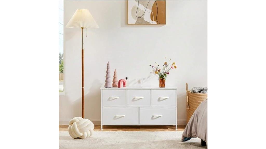 wide fabric drawer organizer
