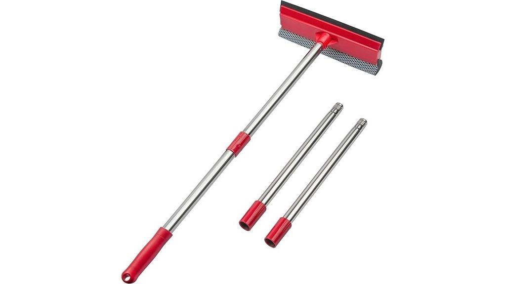 window squeegee with extension