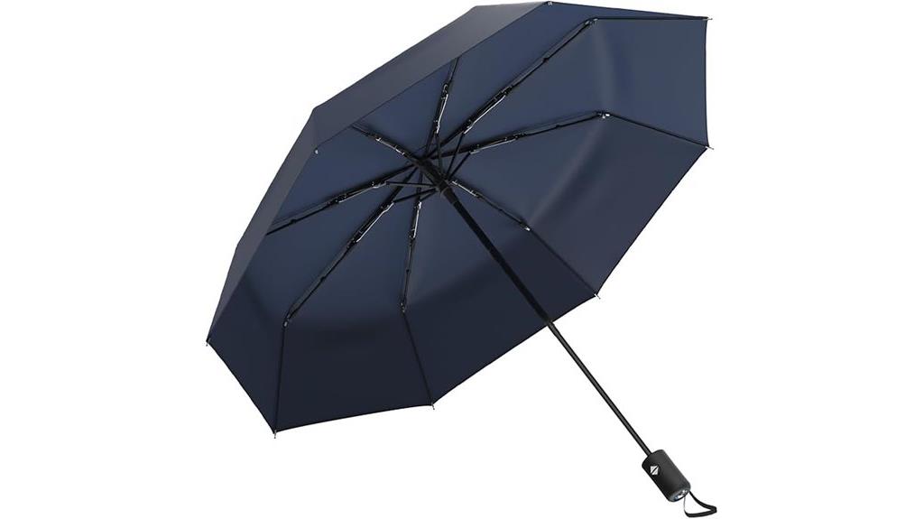 windproof compact travel umbrella