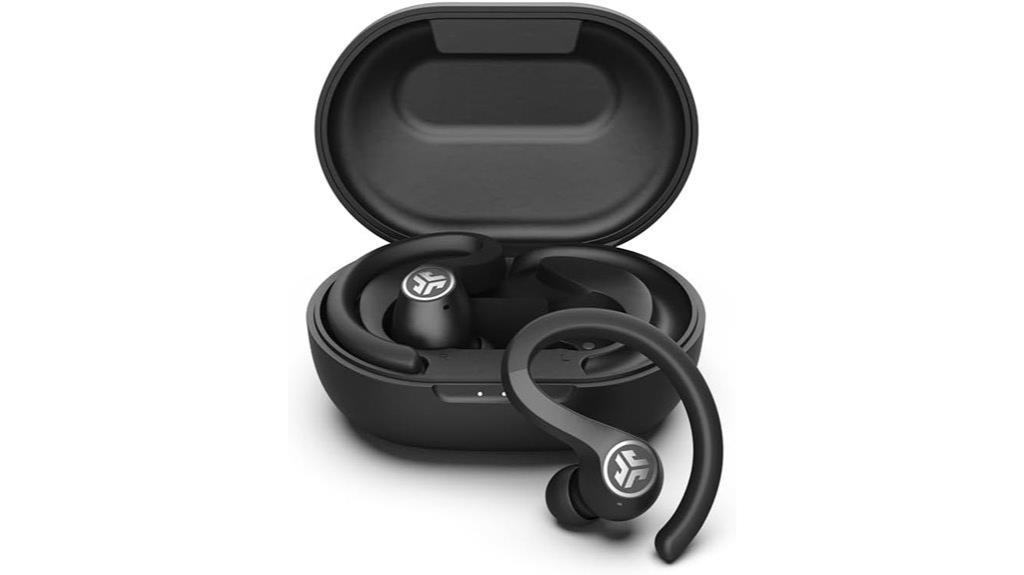 wireless earbuds with charging case