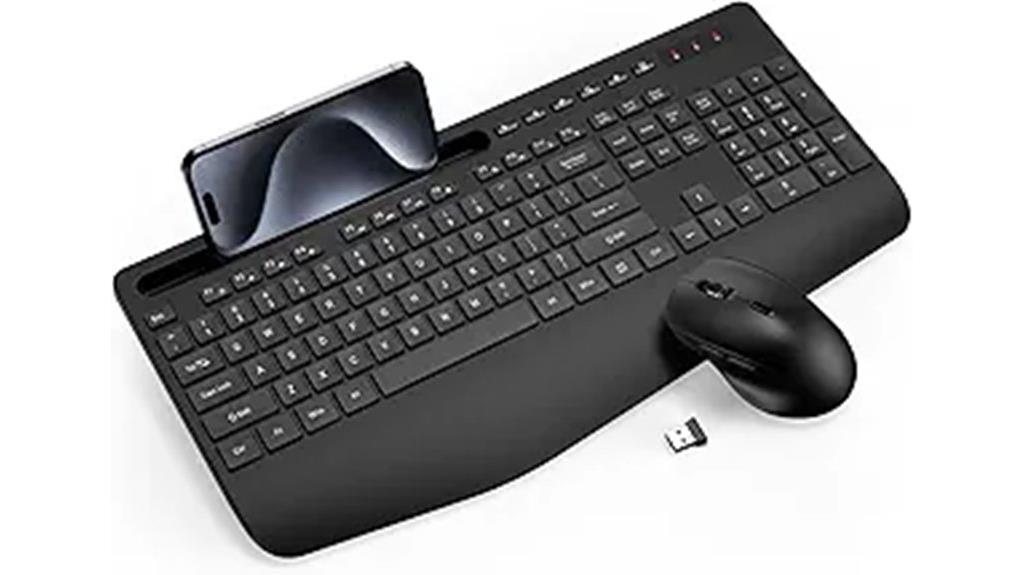 wireless keyboard mouse phone