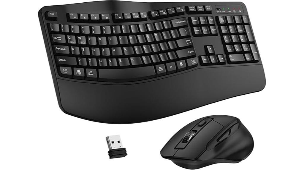 wireless keyboard with mouse