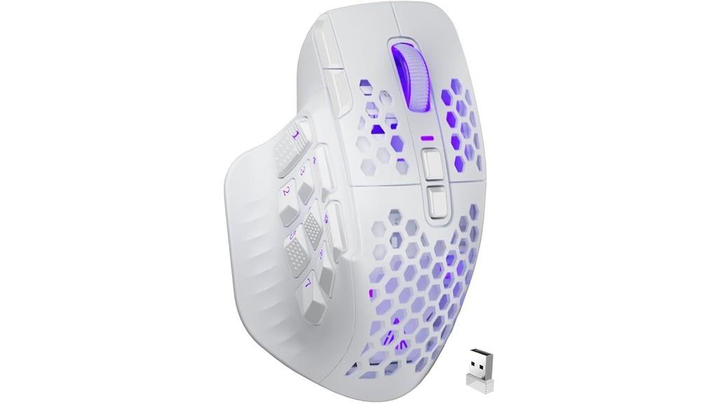 wireless mmo gaming mouse