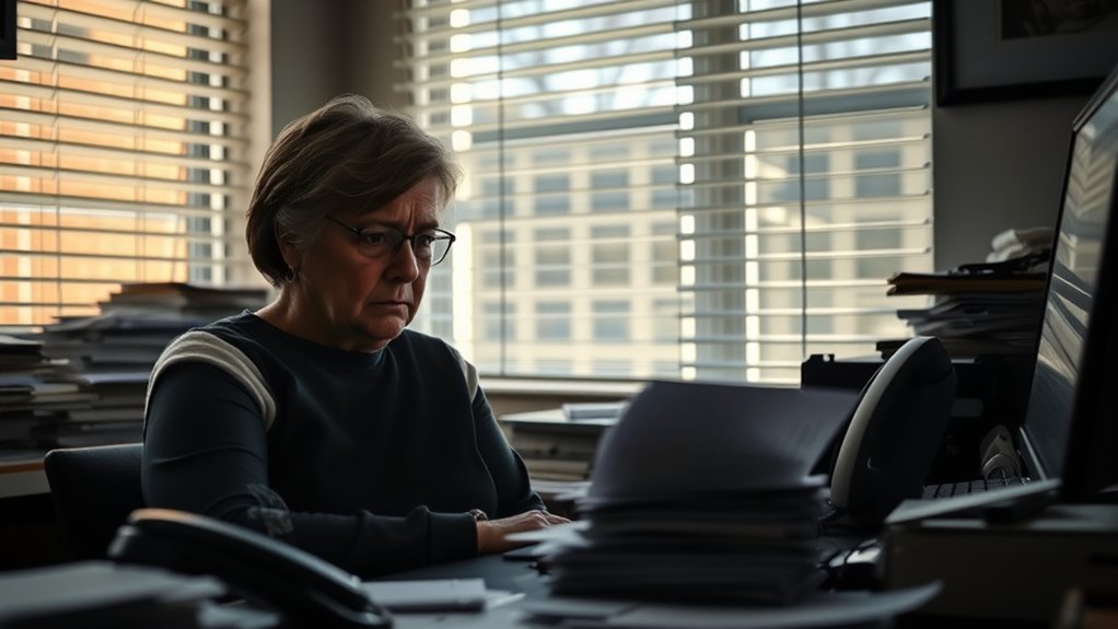 women face employment stress