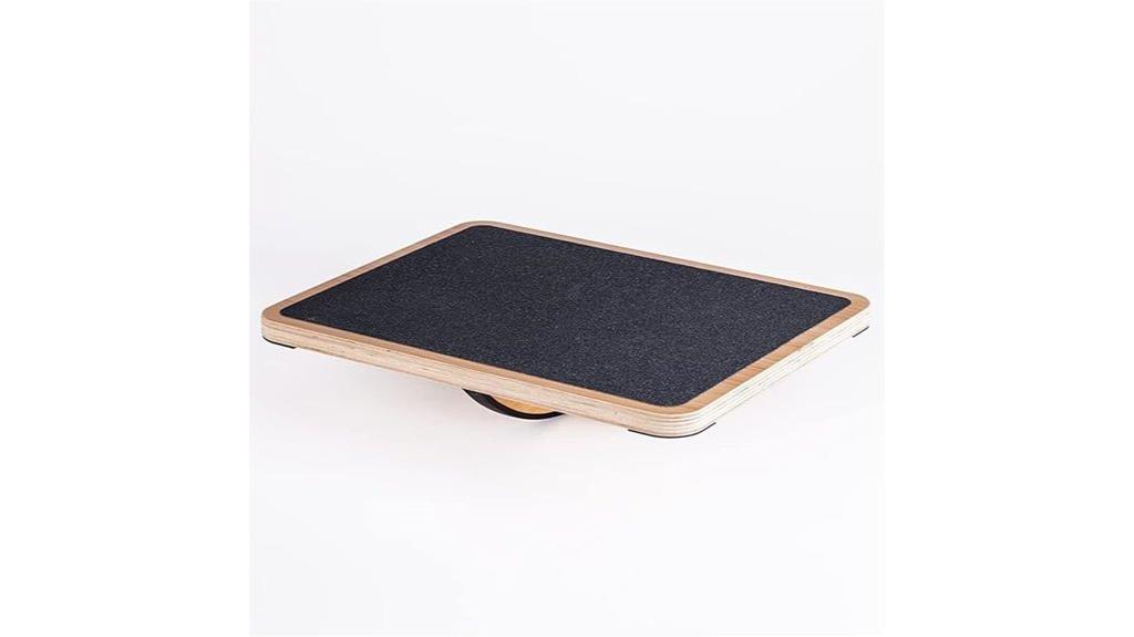 wooden balance board for stability