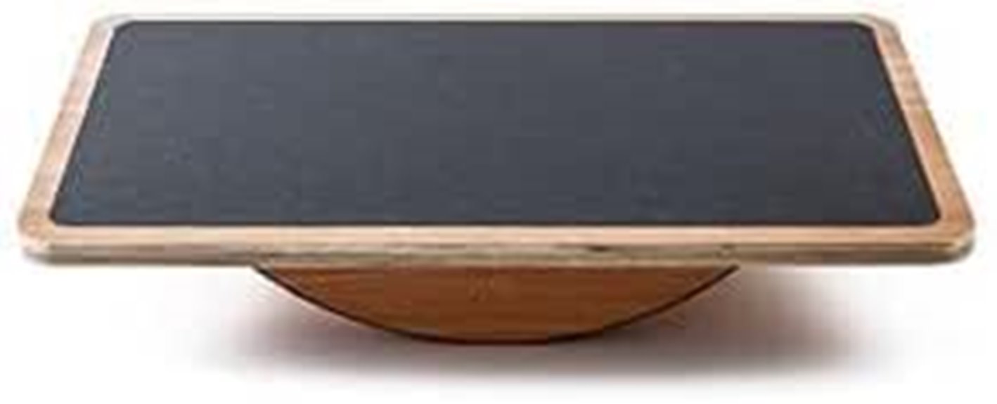 wooden office balance board