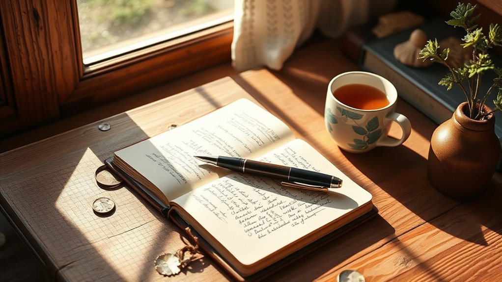 writing eases mental burden