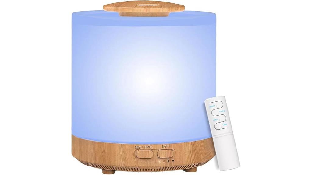 yellow wood grain diffuser