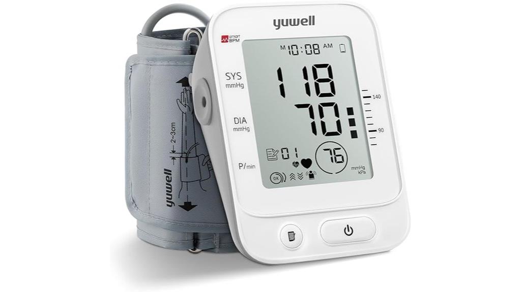 yuwell arm blood pressure