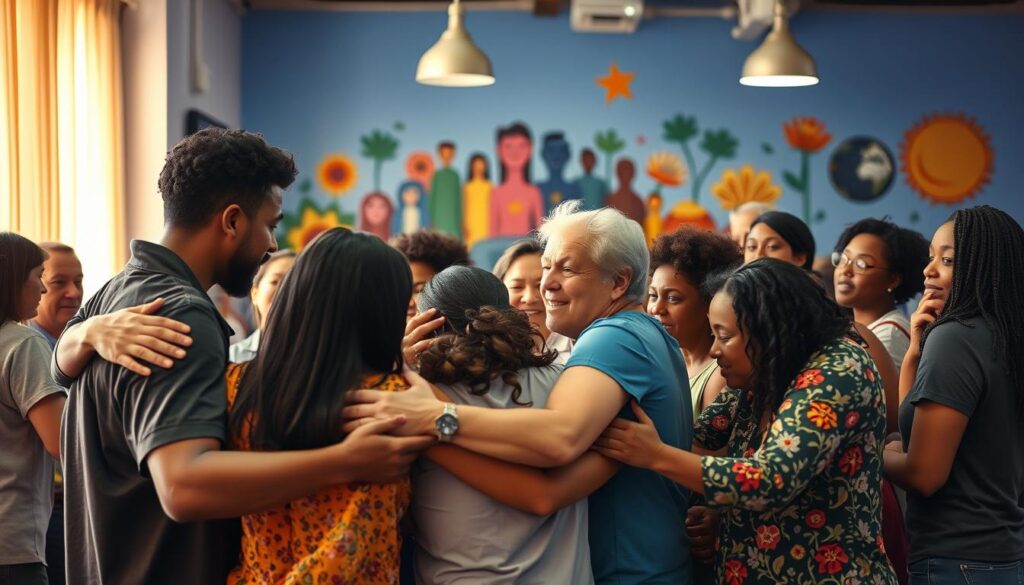 community support during transformation