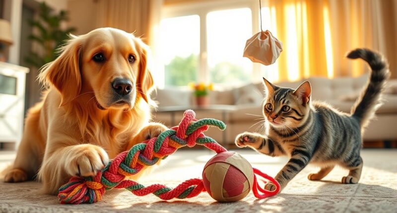 affordable homemade pet toys