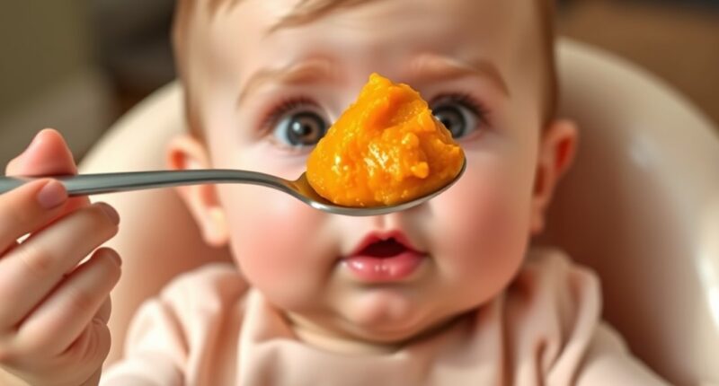 baby s first solid foods