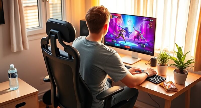 balance gaming with health