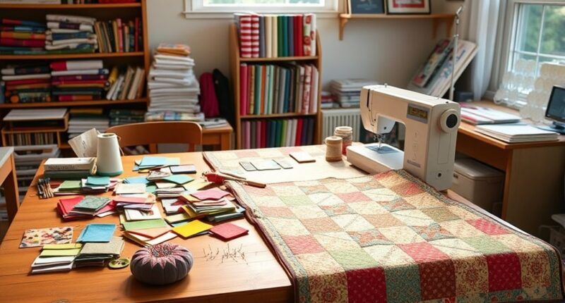 begin quilting your first project