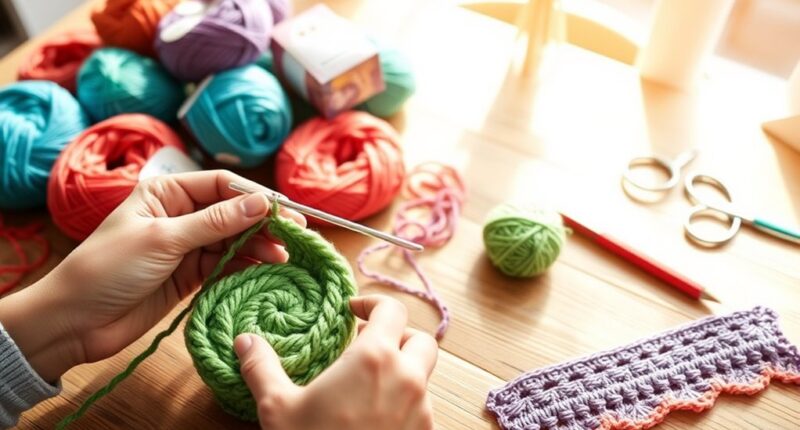 beginner crochet weekend course