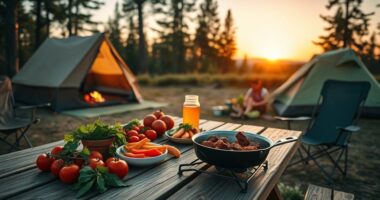 camping meal prep tips