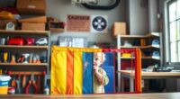 childproof tools and workshop