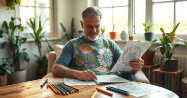 coloring promotes adult wellness