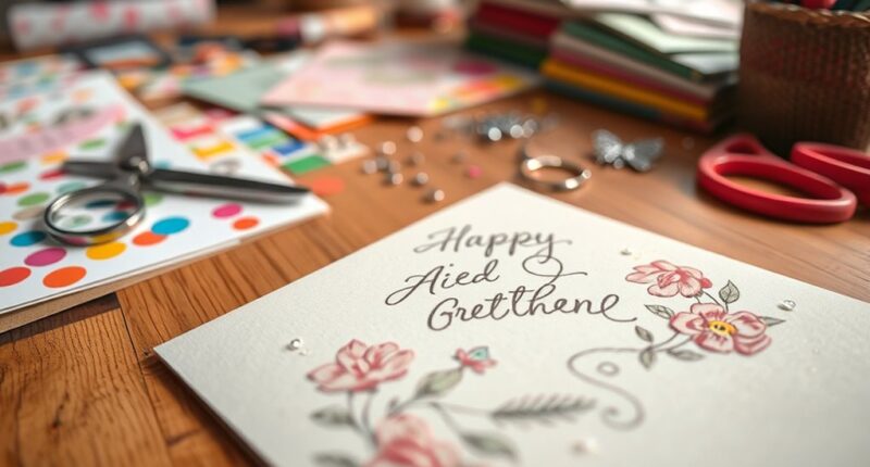 create personalized greeting cards