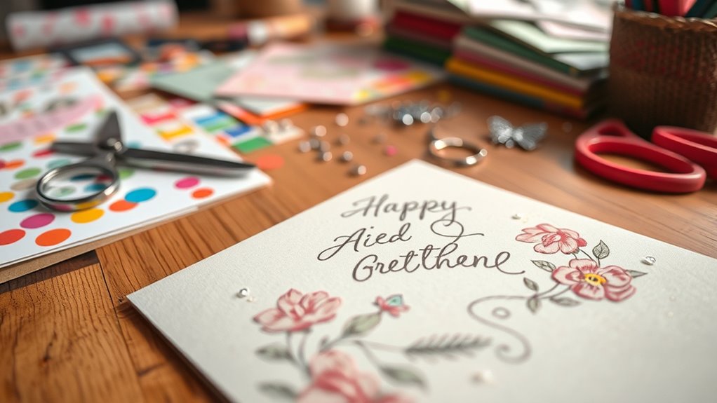 create personalized greeting cards