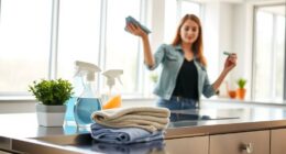 efficient cleaning for busy