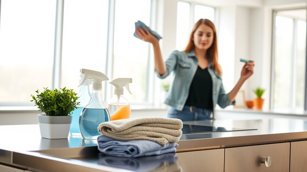 efficient cleaning for busy