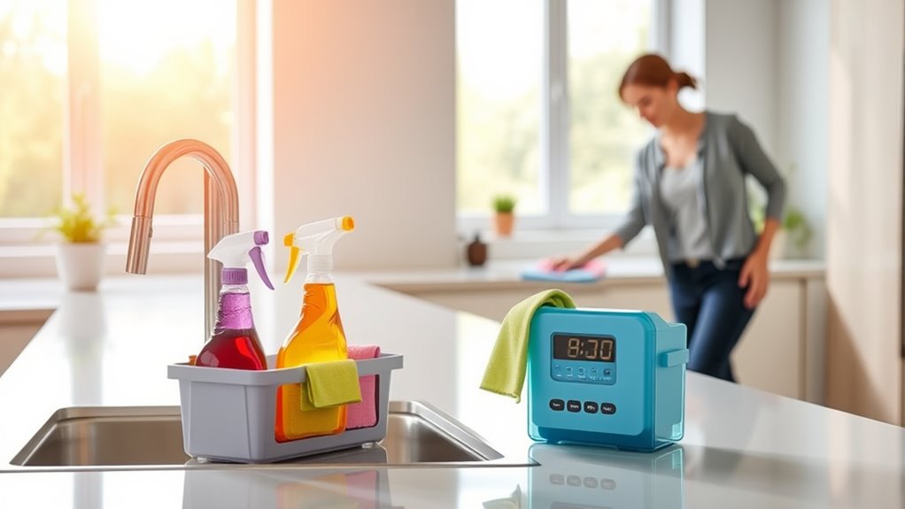 efficient manageable cleaning routines