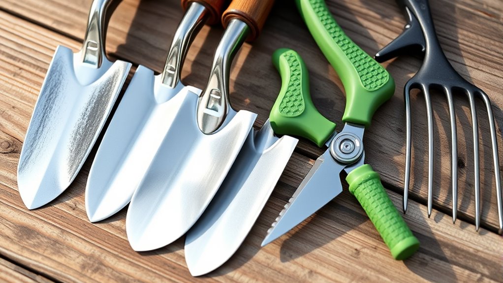 essential gardening tool selection