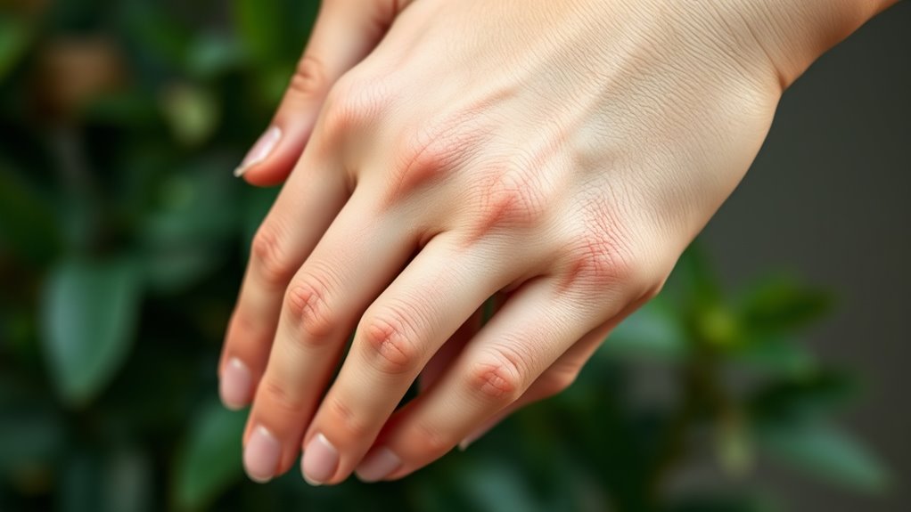 hand care and massage