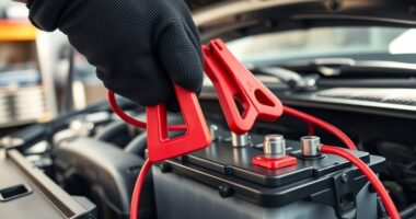 jump start car safely