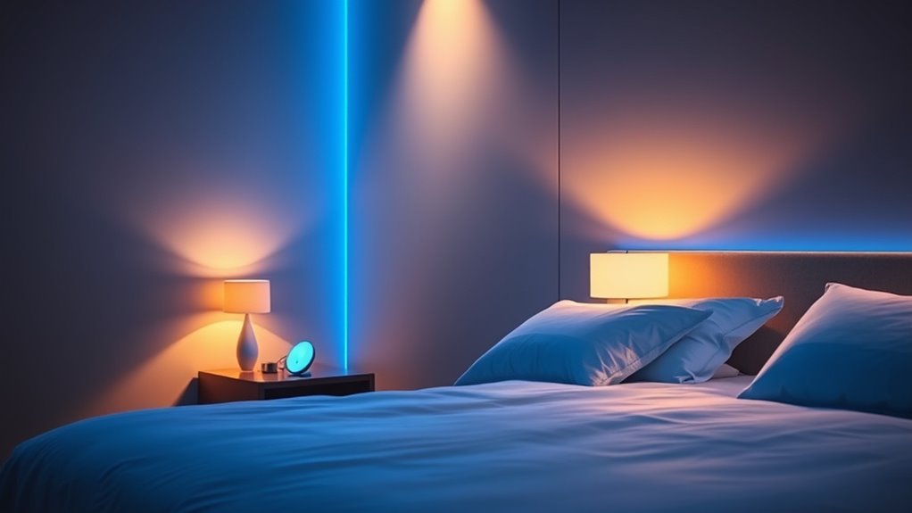 manage blue light exposure