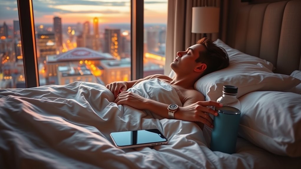 manage sleep stay hydrated