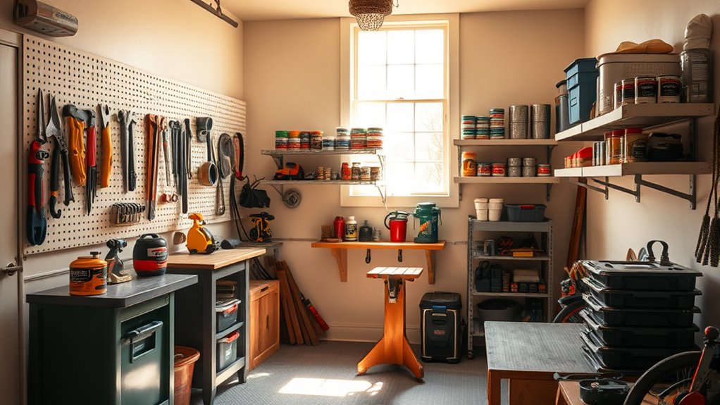 maximize small garage space