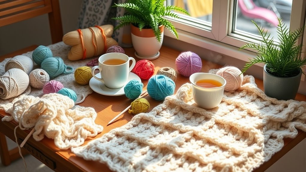 mindful crafts for stress