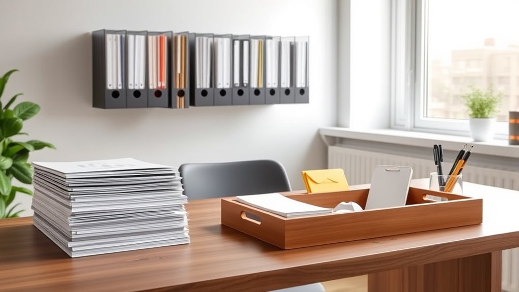 organize mail and files