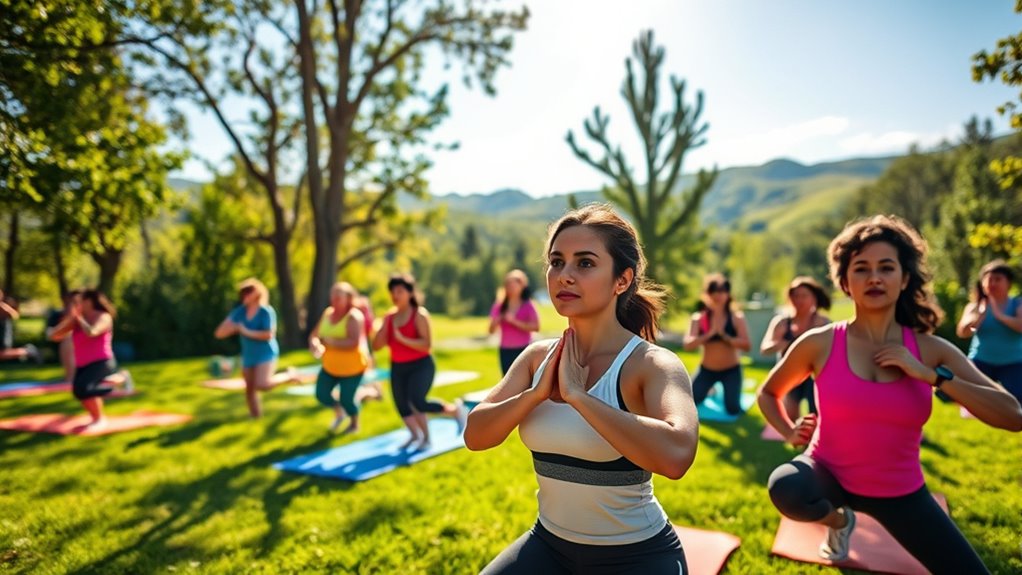 outdoor fitness boosts health