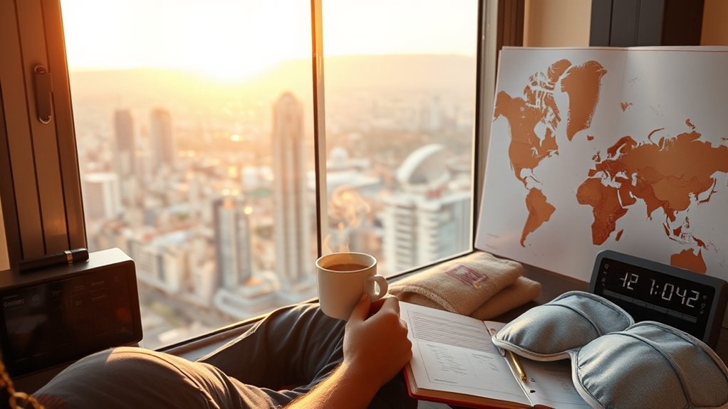 overcome time zone fatigue