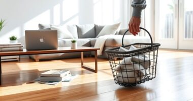 quick daily cleaning routine